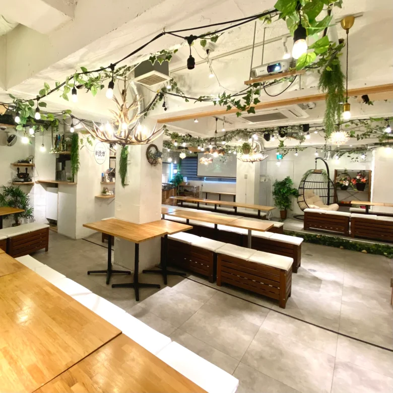 渋谷ガーデンパティオは、貸切に特化したおしゃれ居酒屋です！
20人・３0人・40人～最大100人などペット可パーティーはお任せください！